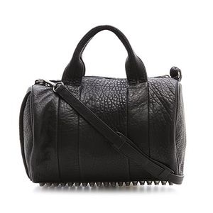 Alexander Wang Rocco Duffel with Silver Hardware